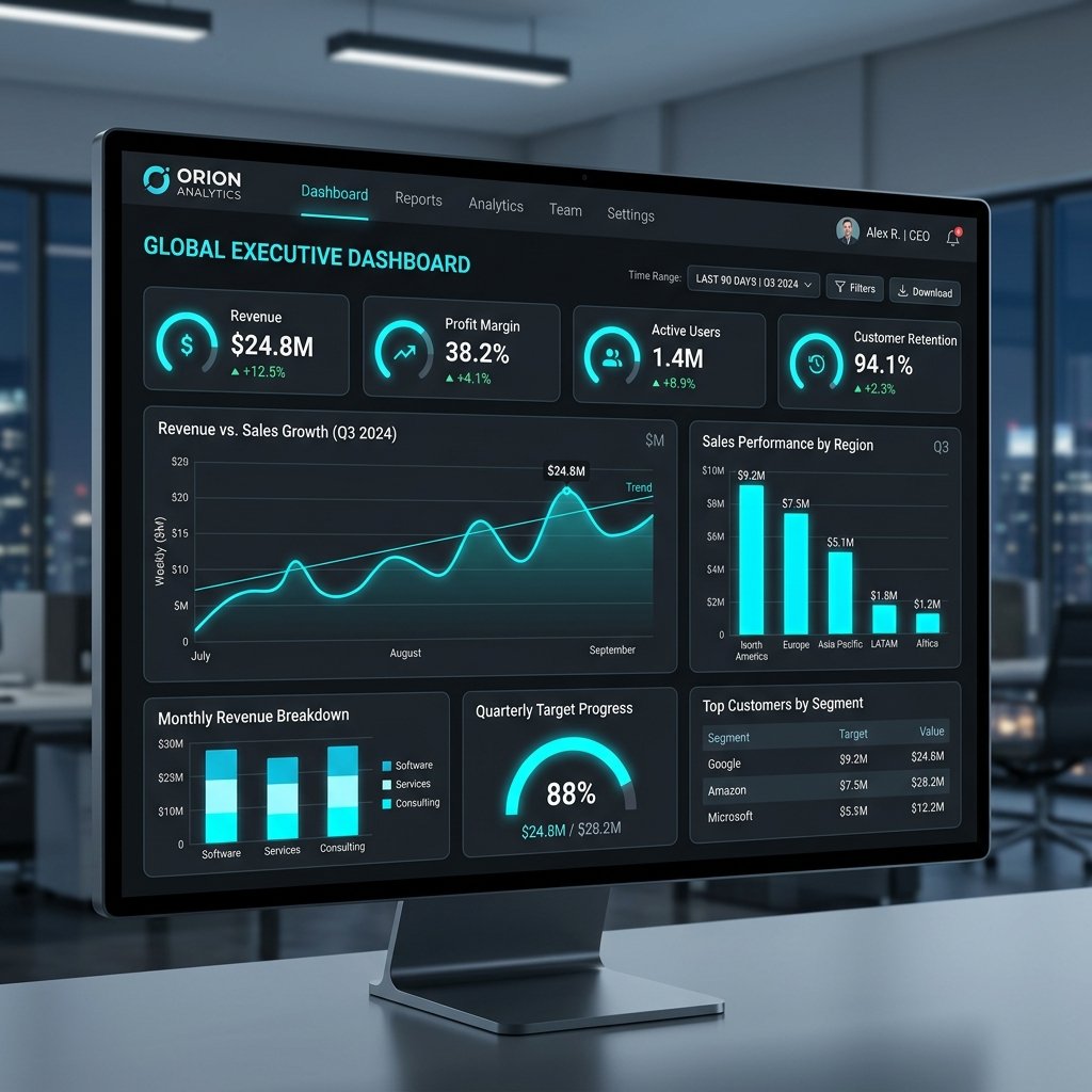 Executive BI Dashboard